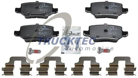 Trucktec Automotive 02.35.147 Bremsbelagsatz, Scheibenbremse - (4-teilig)