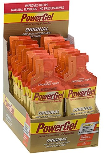 Powerbar PowerGel Original 41 g Beutel X 24 Gele - Tropische Früchte
