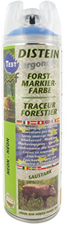 Greenstar 10119 Traceur forestier Fluorescent Bleu Aérosol 500 ml SP1319+