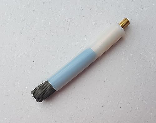 1 Stück Kohlefaserpinsel Carbonpinsel WIG / TIG mit Teflon / PTFE Hülse (M6 außen) 50mm nutzbare Länge