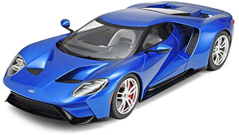 TAMIYA 24346 - 1:24 Ford GT, Modellbau, Plastik Bausatz, Hobby, Basteln, Kleben, Modellbausatz, Modell, Zusammenbauen, Unlackiert