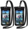 SYNCWIRE Funda Impermeable Impermeable IPX8 – 2 Unidades de 7 Pulgadas, Resistente al Agua para iPhone 15 Pro 14 13 12 11 XS MAX SE Galaxy S24