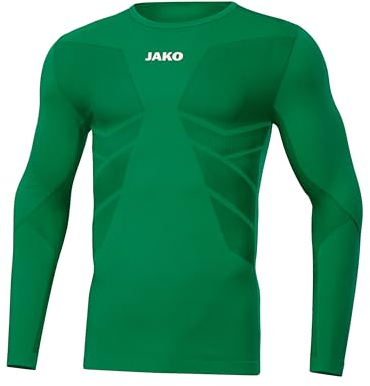 JAKO Comfort 2.0 Langarm Hell Gruen, M Unisex