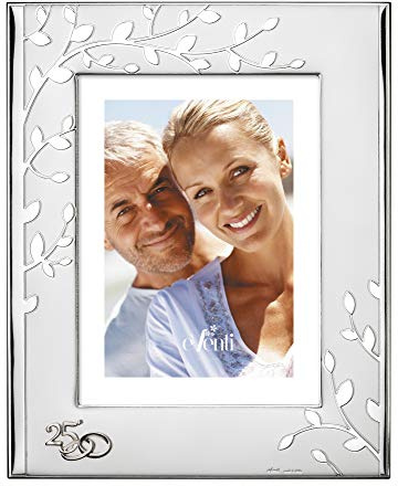 JOYERIA EL FARO Marco 25 Aniversario 10 x 15 cm | Regalos 25 aniversario de boda, Grabado personalizado, Presentación en estuche premium, Celebra 25 años de amor juntos