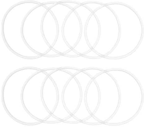 VILLCASE 10pièces Joint Torique Silicone Pour Filtres à Eau Gaskets De Sealing Universels Pour Purificateurs Et Systèmes Ro Compatible Avec Filtration Domestique