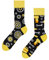 Dedoles Socken Unisex Damen Herren & Kinder Baumwolle viele lustige Designs 1 Paar Geschenk links rechts verschieden, Farbe Gelb, Motiv Mechaniker, Gr. 39-42