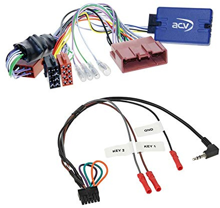 Lenkradfernbedienung Adapter Interface LFB Multi-Anschluss passend für Mazda 5 ab 2010 mit Soundsystem kompatibel mit verschiedenen Autoradios