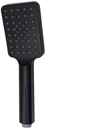 ENKI, E25, Modern Square Multi Function Hand Shower 3 Setting, Black