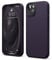 elago Liquid Silicone Case Kompatibel mit iPhone 13 Hülle (6,1), Hochwertiges Silikon, Rundumschutz Handyhülle : 3-Layer Struktur Schutzhülle, Kratzfestes Weiches Mikrofaserfutter (Dunkellila)