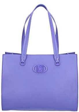 Borsa donna shopping Liu-jo Thilini tote L ecopelle liliac BS23LJ04 AA3250 Grande