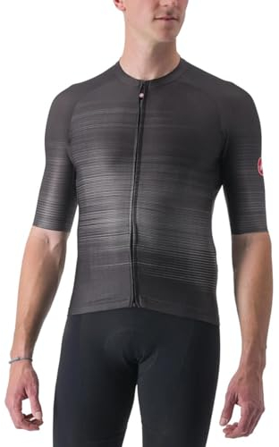 CASTELLI 4523009-085 AERO Race 6.0 Jersey T-Shirt Men's Helles Schwarz L