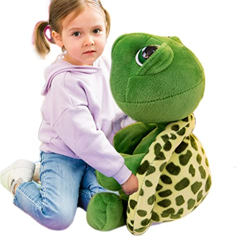 Plüsch Schildkröte Schildkröte Stimmungs Kuscheltier,Schildkröte Plüschtier, Doppelseitiges Flip-Plüschtier Süße Wendepuppe Kinderspielzeug Geschenk Plüschtiere Kleine Schildkröten Toy Für Mädchen Jun
