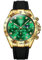 OLEVS Herren Chronograph Quarz Uhren Leuchtende Uhren für Männer Mode Freizeit, 2875-Grün, Chronograph, Digital