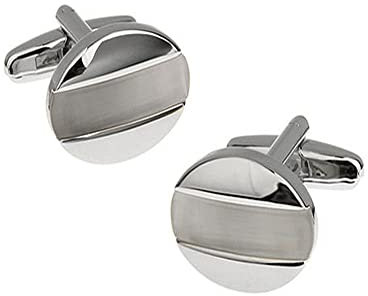 Ovale Manschettenknöpfe Business Manschettenknöpfe aus Opal