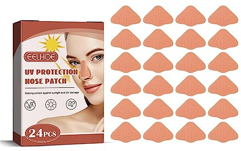 Sonnenschutz-Nasenpflaster für Sommer, Outdoor, Atmungsaktivität, Komfort, erfrischend, Sonnenschutz, Schutz und Pflege, Haut, UV-Schutz