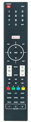 Replacement Remote Control 845-052-31B01 TV Commander Compatible with Sharp AQUOS LC-60LE644U LED HDTV 60 Class (60-3/32 Diag.) LED Smart TV