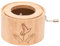 Spieluhr aus Bambus mit der Melodie: Hochzeitsmarsch von Felix Mendelssohn-Bartholdy - music box von Kurbelwerk green-line, Classic-Edition, Motiv Taube