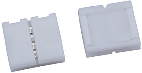 ELGE 10 x RGB 5050 LED Strip Schnellverbinder Adapter Verbinder Stecker Connector