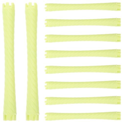FRCOLOR 10stücke Teiliges Flexible Kunststoff Lockenstäbe Für Damen Leichte Kompakte Haarwickler Für Kurze Und Lange Haare Wiederverwendbare Formstabile Styling-werkzeuge Für Zuhause Und u
