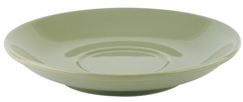 APS 16013 Kaffeeuntertasse in grün Ø 14,5 cm, Höhe 2,5 cm