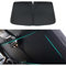 CCXDSEW Parasol Coche Delantero, VW Golf 6 2009-2014, Anti UV Rayos, Fácil de Instalar y Almacenar