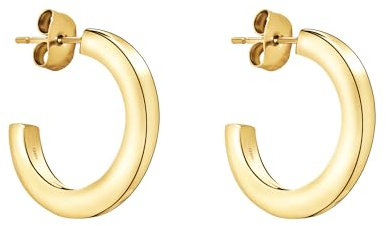 LIEBESKIND BERLIN Creole LJ-1651-E-20 aus Edelstahl in IP Gold