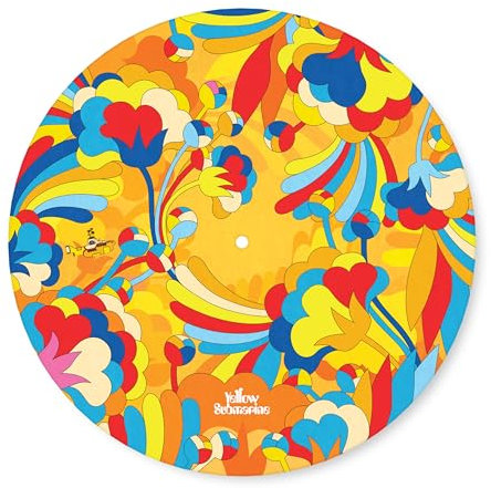 Tappetino per dischi D'Addario Beatles Yellow Submarine, Primrose