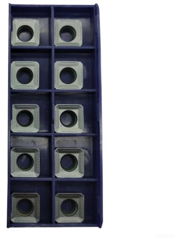 Zoegneer 10 pezzi SEKT1204 AFTN LT130 inserti fresatrice tornitura lama utensile inserto SEKT43AFTN per la lavorazione dell'acciaio