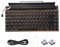 Qusedwey Retro Typewriter Keyboard Wireless Bluetooth Mechanical Keyboards 83 Keys Computer Keyboard for Laptop PC Gaming