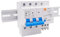 Disjoncteur différentiel triphasé DZ47LE-63 3P 16-63A 400V, protection contre les surcharges, qualité industrielle(20A)