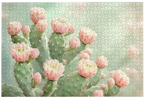 Puzzle 6000 Teile für Erwachsene und Kinder, 179.5 x 105.5 cm Kaktus Puzzle 6000 Teile Erwachsene, Klassische Holzpuzzle Niedlich für Zimmer Deko Wohnzimmer, Geschenke für Frauen und Männer, -7368