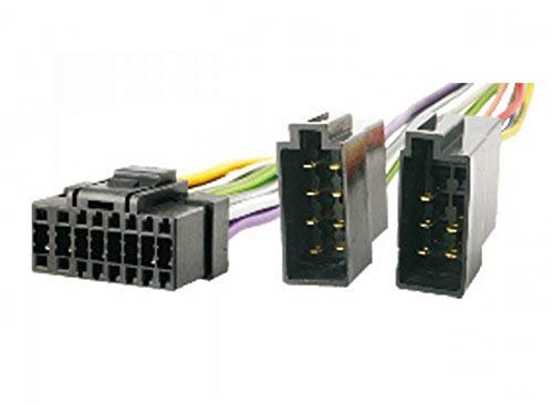 Sony Radio Câble de raccordement marque radios 16pin 22 x 10 mm vers ISO