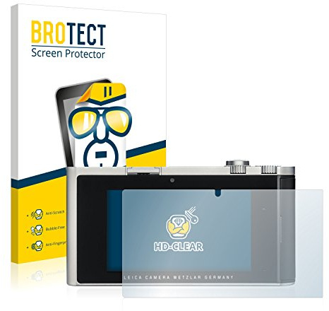 BROTECT (2 Stück Schutzfolie für Leica T (Typ 701) Displayschutz Folie Made in Germany, Ultra-Klar