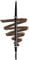 NYX Professional Makeup Micro Brow Pencil, Dual Ended With Mechanical Brow Pencil And Spoolie Brush, Vegan Formula, Shade: Brunette