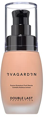 Evagarden Double Last Foundation Nummer 166 bisque rose, 1er Pack (1 x 30 ml)