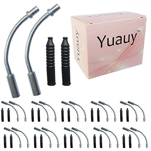 Yuauy 20 PCS 90° Liner V Bremse Nudel Kabelführung Rohr Gummi Boot Fahrrad Set