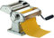 MAURY'S Sfogliatrice Inox Macchina Per La Pasta Fresca all'Uovo per Fettuccine Tagliolini Funzionamento Manuale a Manovella Larghezza 9 Tagli in Acciaio e Rullo In Alluminio (Larghezza 150 mm)