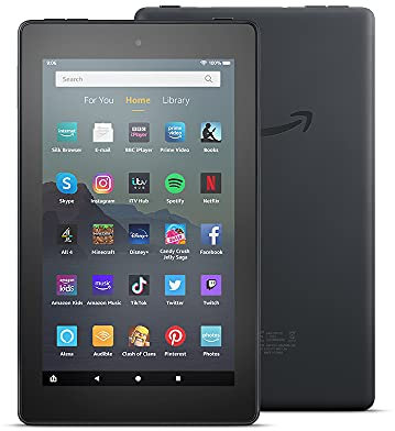 Fire 7 Tablet | 7 display, 16 GB, Black without Ads (2019 Release)