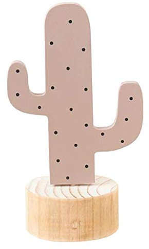 Tubayia Escultura de madera de cactus, decoración de mesa para casa, oficina, bar, cafetería (estilo 7)