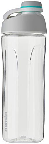 Owala Twist Tritan Wasserflasche mit Drehverschluss, 735ml,Shy Marshmallow