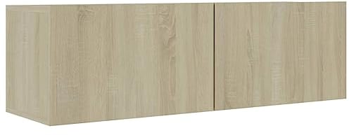 vidaXL Mobile TV Truciolare color rovere Sonoma 100 x 30 x 30 cm