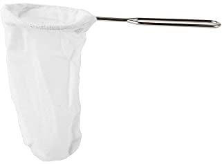 Thai Tea Filter (3 Inches) Reusable Traditional Thai style/Coffee/Tea Strainer/Cloth Tea Filter/Muslin Cloth Strainer Made in Thailand