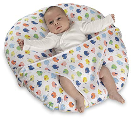 BANBALOO-Babynest nestchen-Babynestchen Kokon kuschelnest für Neugeborene - Babywippe-Baby Day Kissen - Baby Nest - Babyliege-Sitzsack Lagerungskissen Liege-Kuschelnest. Originelles Geschenk Geburt.