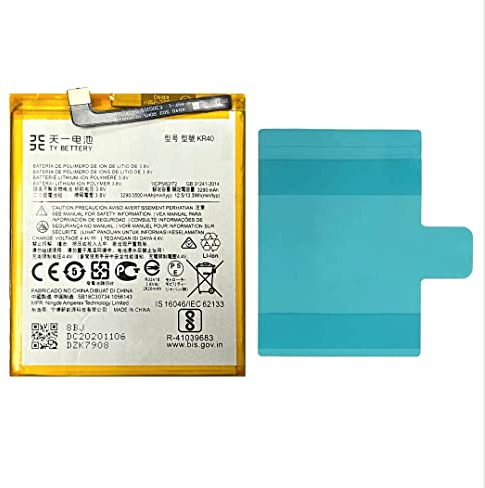 [TY BETTERY] Battery compatible with Motorola One Vision KR40