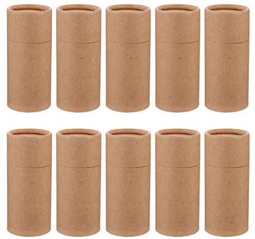 MILISTEN Boite Cadeau Vide Pour Mug Carton Tube 10Pcs Papier Carton Tube Bo?te Bo?te Bo?te Cadeau Bo?te D' huile Bo?te Tube Bo?te Couvercle 100 (Clair) Cadeau De Stockage Tube Carton Avec Couvercle