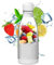 Portable Blender 300 ml. Mixeur Personnel Mini Shaker à Chargement USB pour Milkshake, Jus, Smoothie. Lame en Acier Inoxydable 304 et PP de Qualité Alimentaire. (Câble USB Inclus).