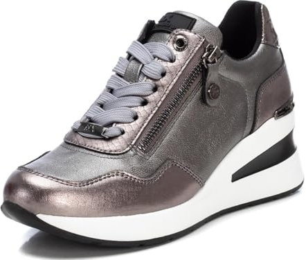 XTI 143074, Scarpe da Ginnastica Donna, Piombo, 40 EU