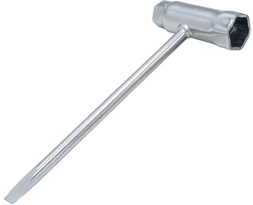 DAKCOS Chiave combinata, chiave per candele, chiave a T, chiave per motosega, 13 mm x 19 mm per motoseghe