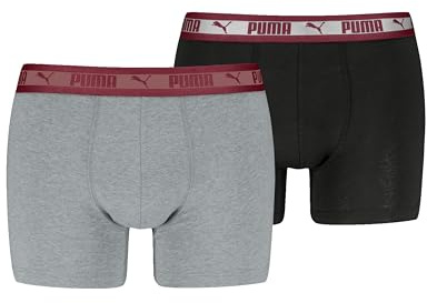 PUMA Herren Chromatic Waistband Boxer Briefs (2er Pack)