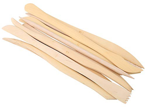 Holz-Ton-Schnitz-Modellierwerkzeug-Set, Arbeitssparende -Keramik-Skulptur-Werkzeuge für Polymer-Ton-Handwerk